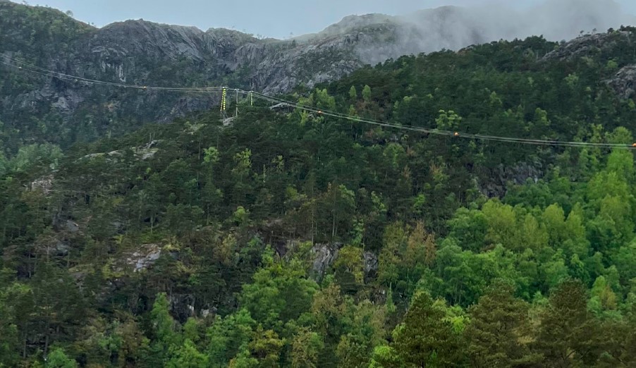 Foto som er tatt fra melding som er sendt til NVE for å beskrive prosjektet
