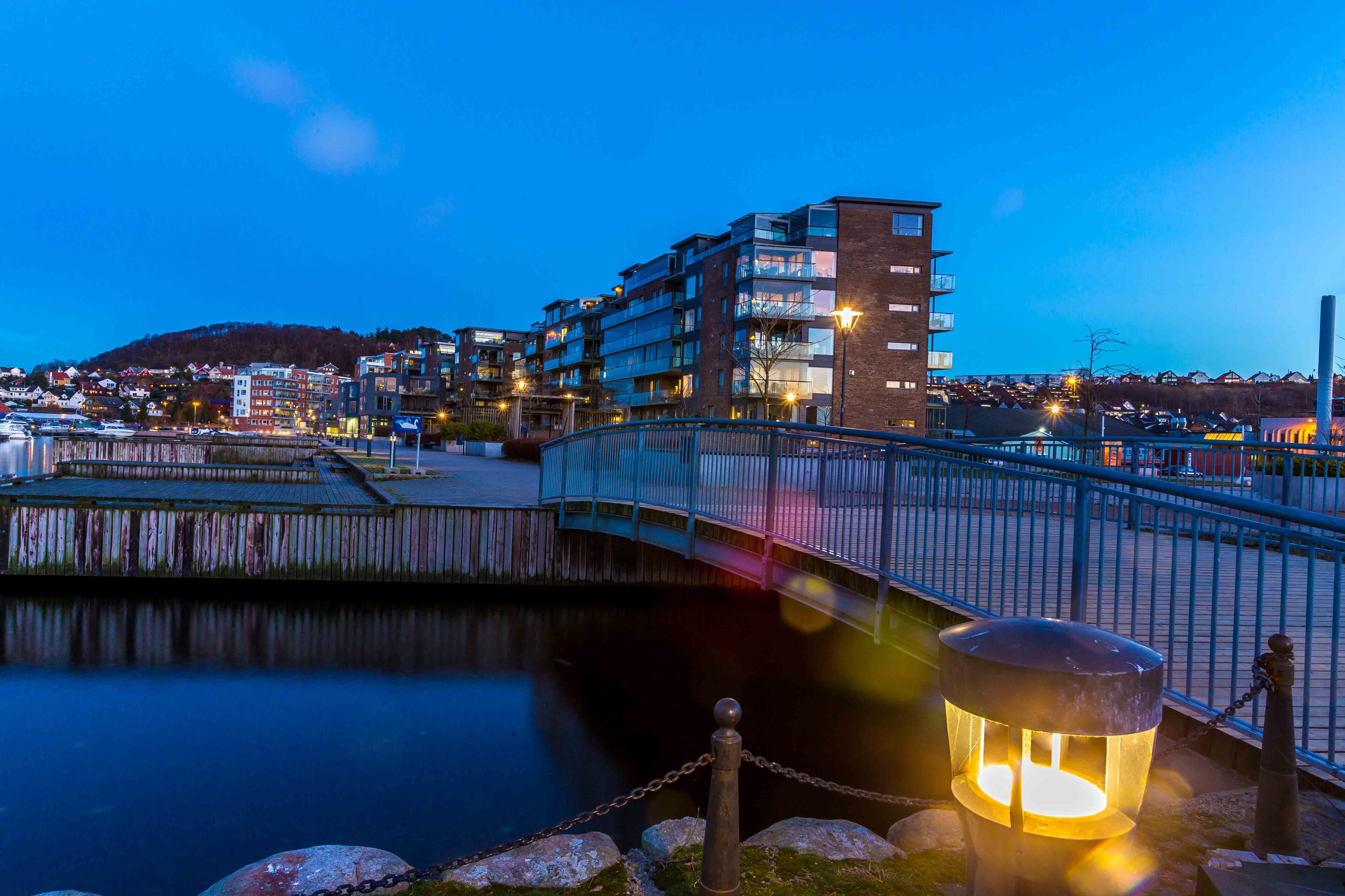 Foto som viser Sandnes i Sør-Rogaland