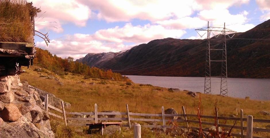 Mast foran seter